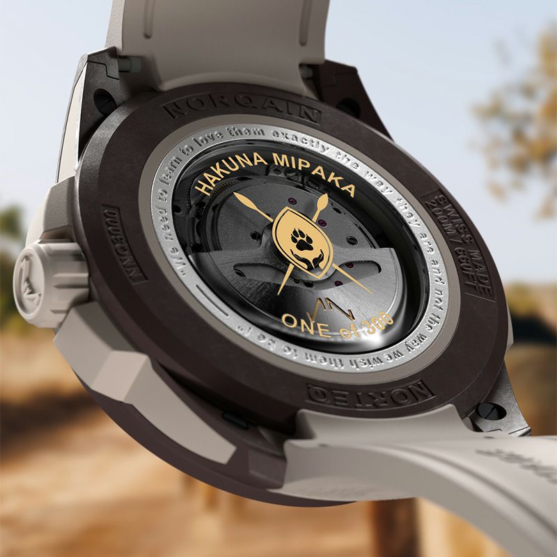 NORQAIN WILD ONE HAKUNA MIPAKA LIMITED EDITION <br>ノルケイン ワイルド ワン ハクナ ミパカ リミテッドエディション <br>NNQ3000QNX1LA/X001/3W1XR.20NQ