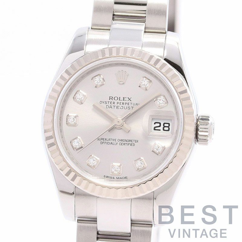 【中古】ROLEX OYSTER PERPETUAL DATEJUST <br>ロレックス オイスター パーペチュアル デイトジャスト <br>179174G