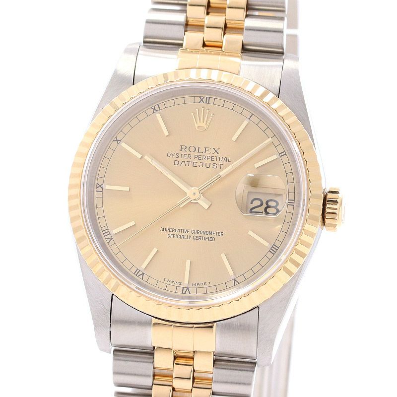 【中古】ROLEX OYSTER PERPETUAL DATEJUST ロレックス オイスターパーペチュアル デイトジャスト 16233