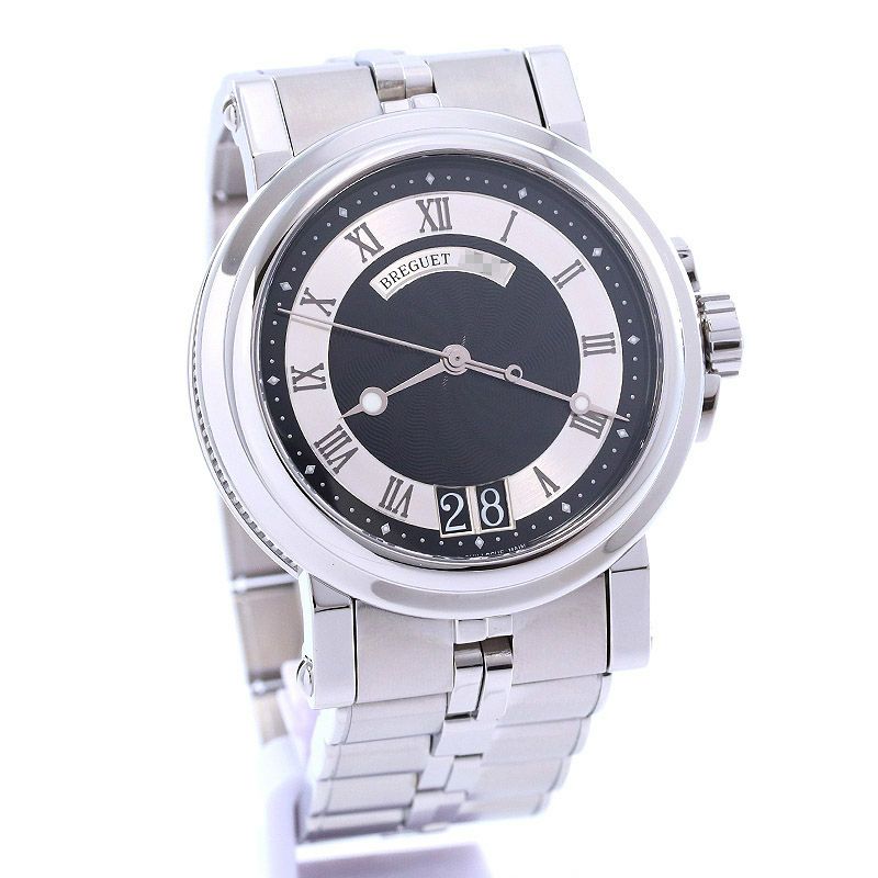 中古】BREGUET MARINE II LARGE DATE ブレゲ マリーンII ラージデイト 