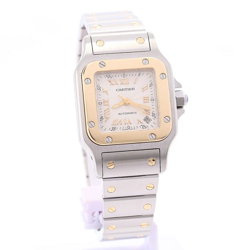 中古】CARTIER SANTOS GALBEE SM 20TH ANNIVERSARY LIMITED カルティエ 