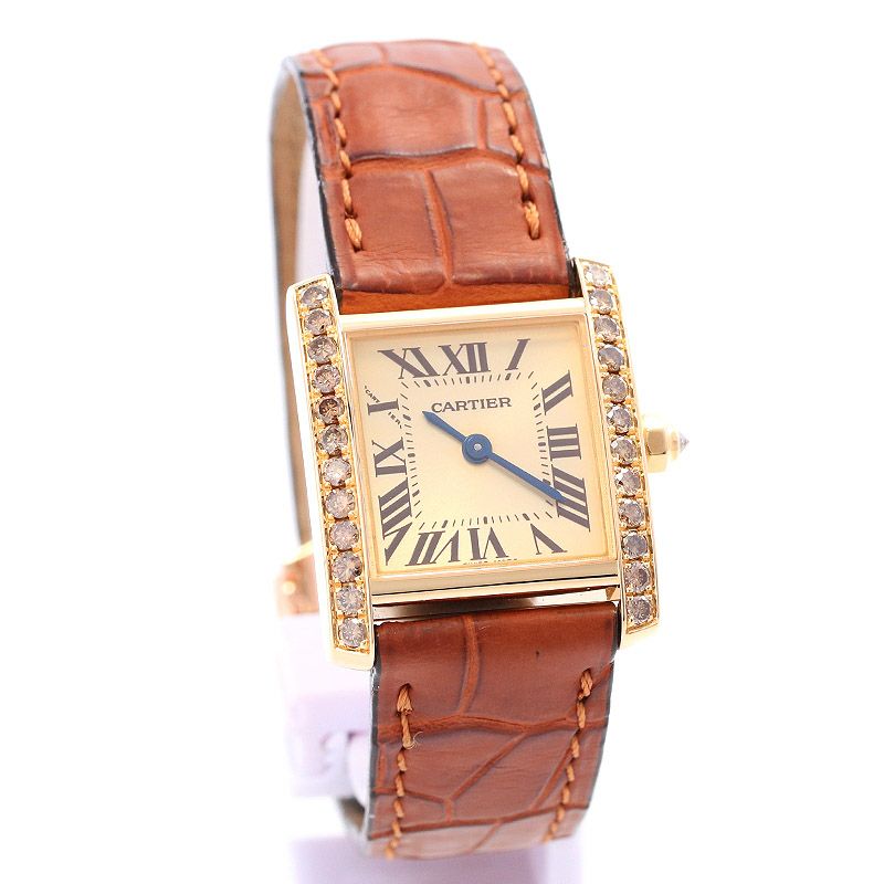 楽天市場】カルティエ Cartier タンクフランセーズ WE10031