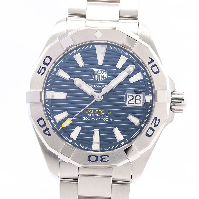 中古】TAG HEUER AQUARACER CARIBRE 5 AUTOMATIC タグ・ホイヤー 