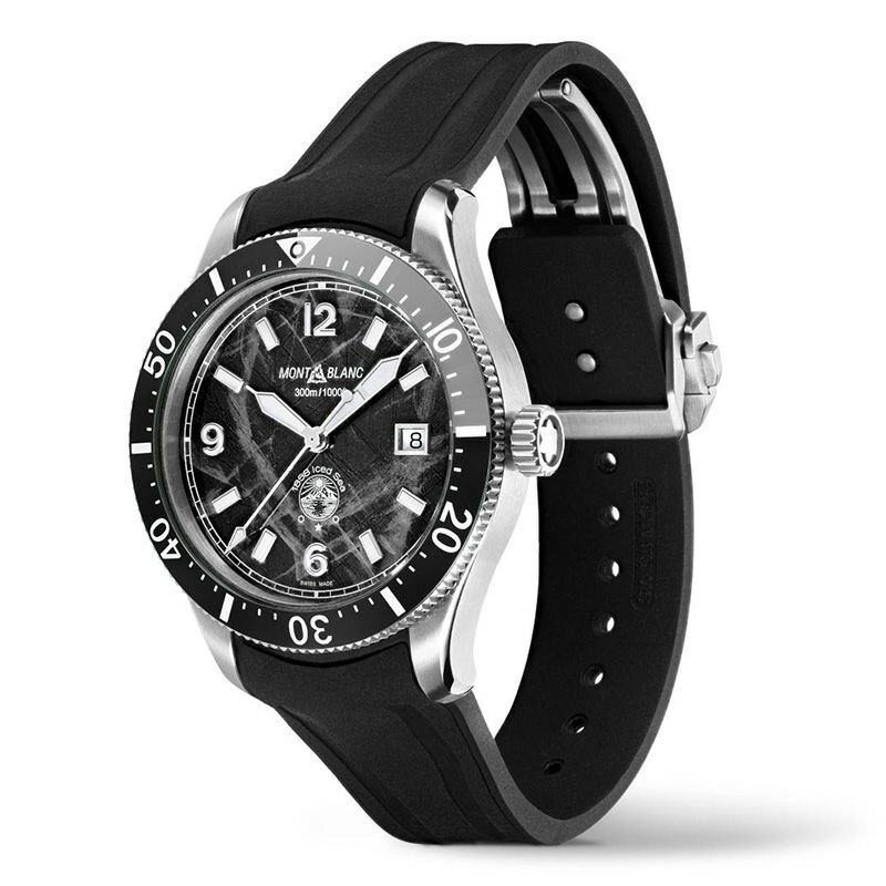 MONTBLANC 1858 Iced Sea Automatic Date <br>モンブラン 1858 アイスシー オートマティック デイト <br>MB129372