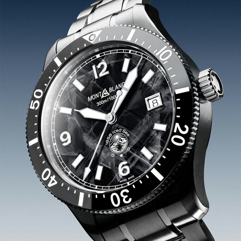 MONTBLANC 1858 Iced Sea Automatic Date <br>モンブラン 1858 アイスシー オートマティック デイト <br>MB129371