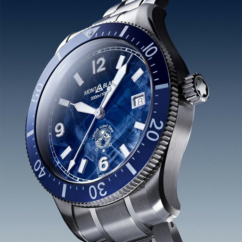 MONTBLANC 1858 Iced Sea Automatic Date <br>モンブラン 1858 アイスシー オートマティック デイト <br>MB129369