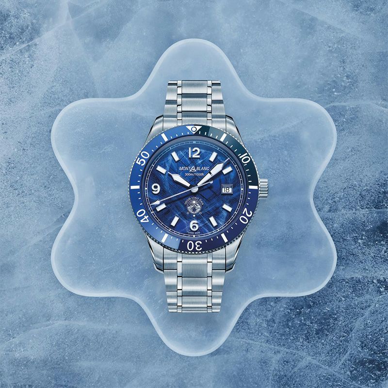 MONTBLANC 1858 Iced Sea Automatic Date モンブラン 1858 アイスシー  