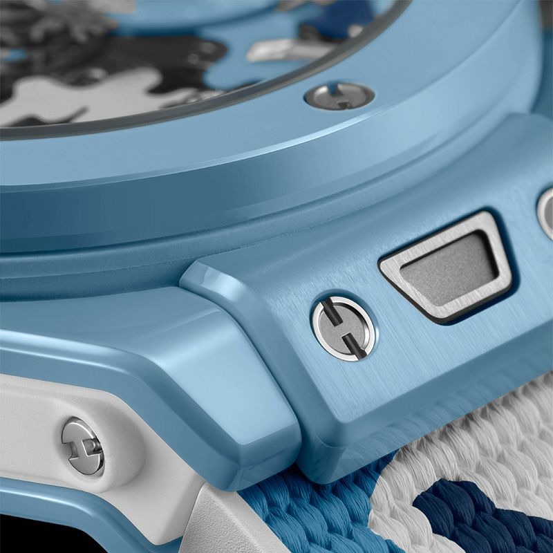 HUBLOT BIG BANG UNICO SKY BLUE CAMO <br>ウブロ ビッグ・バン ウニコ スカイブルーカモ <br>421.EX.0190.RX.JCAM