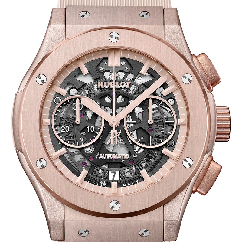 HUBLOT AERO FUSION CHRONOGRAPH ALUMINUM PINK <br>ウブロ アエロ・フュージョン クロノグラフ アルミニウム ピンク <br>525.UP.0192.RX.JPN