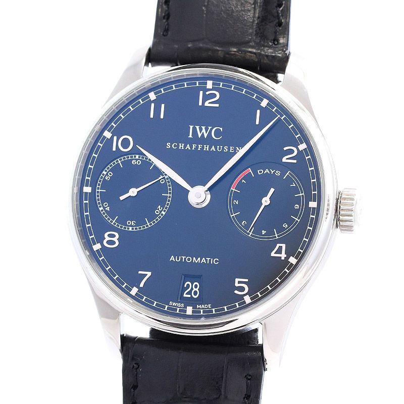 中古】IWC PORTUGIESER AUTOMATIC 7 DAYS アイ・ダブリュー・シー ポルトギーゼ・オートマティック 7デイズ  IW500109｜ヴィンテージブランド｜時計・腕時計の通販サイトBEST ISHIDA（正規・中古販売店）