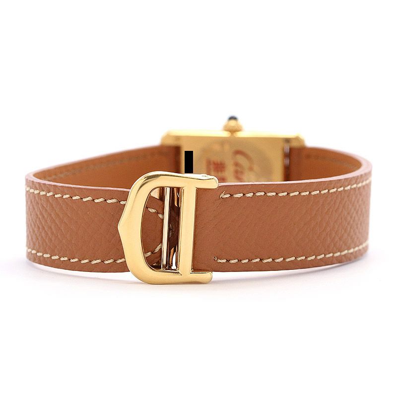 【中古】CARTIER MUST TANK SMALL MODEL VERMEIL カルティエ マストタンク ヴェルメイユ SM W1003154