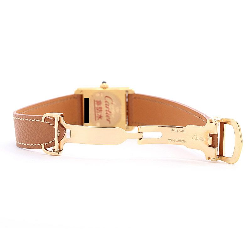 【中古】CARTIER MUST TANK SMALL MODEL VERMEIL カルティエ マストタンク ヴェルメイユ SM W1003154