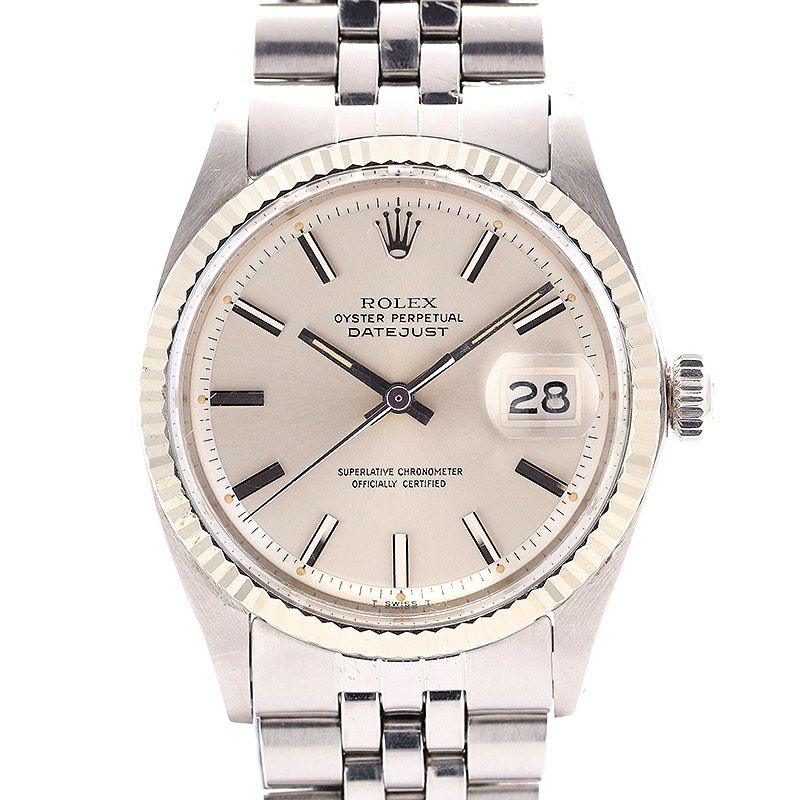 【中古】ROLEX OYSTER PERPETUAL DATEJUST <br>ロレックス オイスターパーペチュアル デイトジャスト <br>1601/4