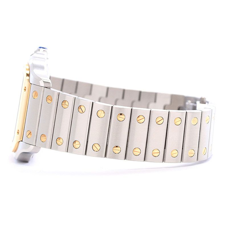 中古】CARTIER SANTOS DE CARTIER MEDIUM MODEL カルティエ サントス 