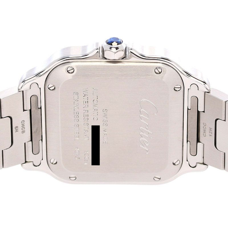 中古】CARTIER SANTOS DE CARTIER MEDIUM MODEL カルティエ サントス 