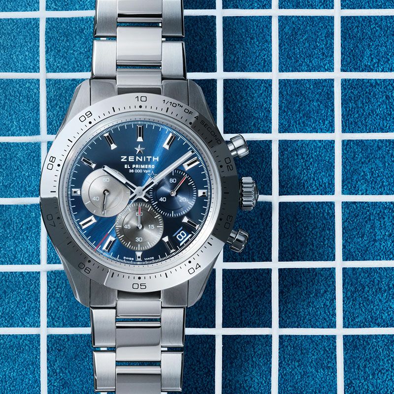 ZENITH Chronomaster Sport Blue ゼニス クロノマスター スポーツ  