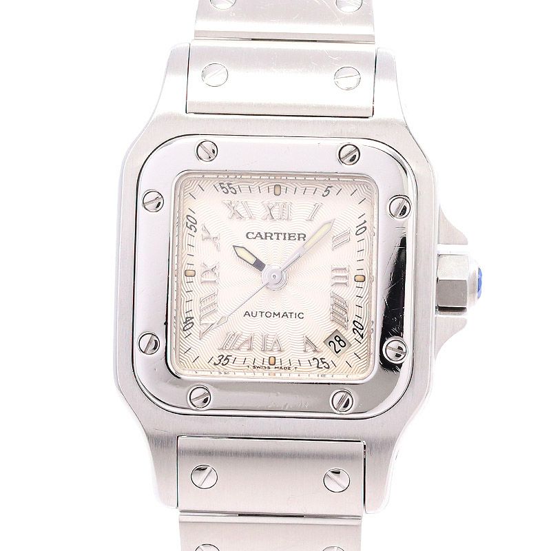 中古】CARTIER SANTOS GALBEE SMALL MODEL 20TH ANNIVERSARY LIMITED 