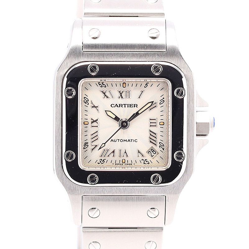 中古】CARTIER SANTOS GALBEE SMALL MODEL 20TH ANNIVERSARY LIMITED カルティエ サントスガルベSM  20周年記念モデル W20044D6｜ヴィンテージブランド｜時計・腕時計の通販サイトBEST ISHIDA（正規・中古販売店）