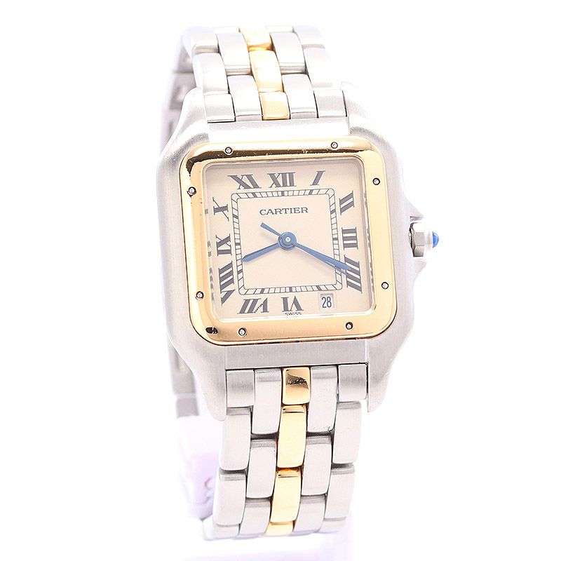 中古】CARTIER PANTHERE MEDIUM MODEL 1ROW カルティエ パンテールMM 1  