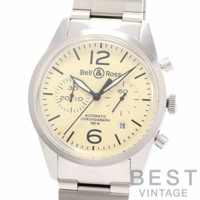 ベル＆ロス ヴィンテージ126 ステンレスブレスレット 中古 純正 バックルOK ヨドバシ.com - Bell&Ross ベル＆ロス ヴィンテージスチール126
