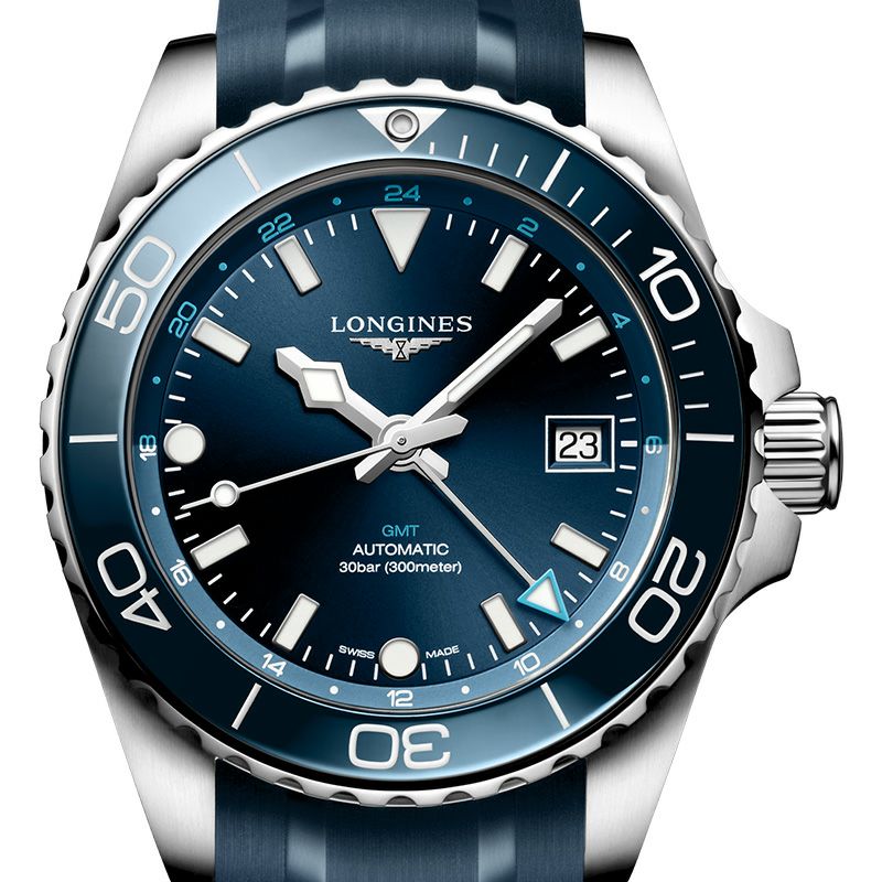 LONGINES HYDROCONQUEST GMT ロンジン ハイドロコンクエスト GMT  L3.790.4.96.9｜正規取り扱いブランド｜時計・腕時計の通販サイトBEST ISHIDA（正規・中古販売店）