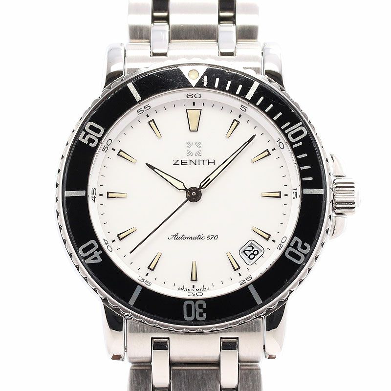 中古】ZENITH ELITE RAINBOW AUTOMATIC ゼニス エリート レインボー