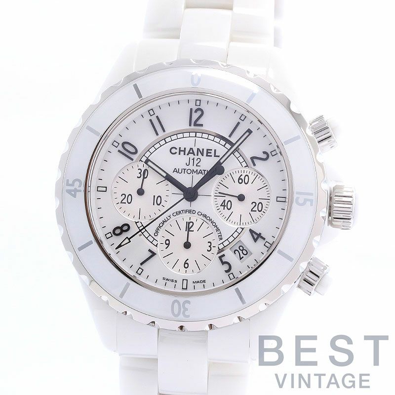 中古】CHANEL J12 CHRONOGRAPH 41MM シャネル J12 クロノグラフ 41MM 