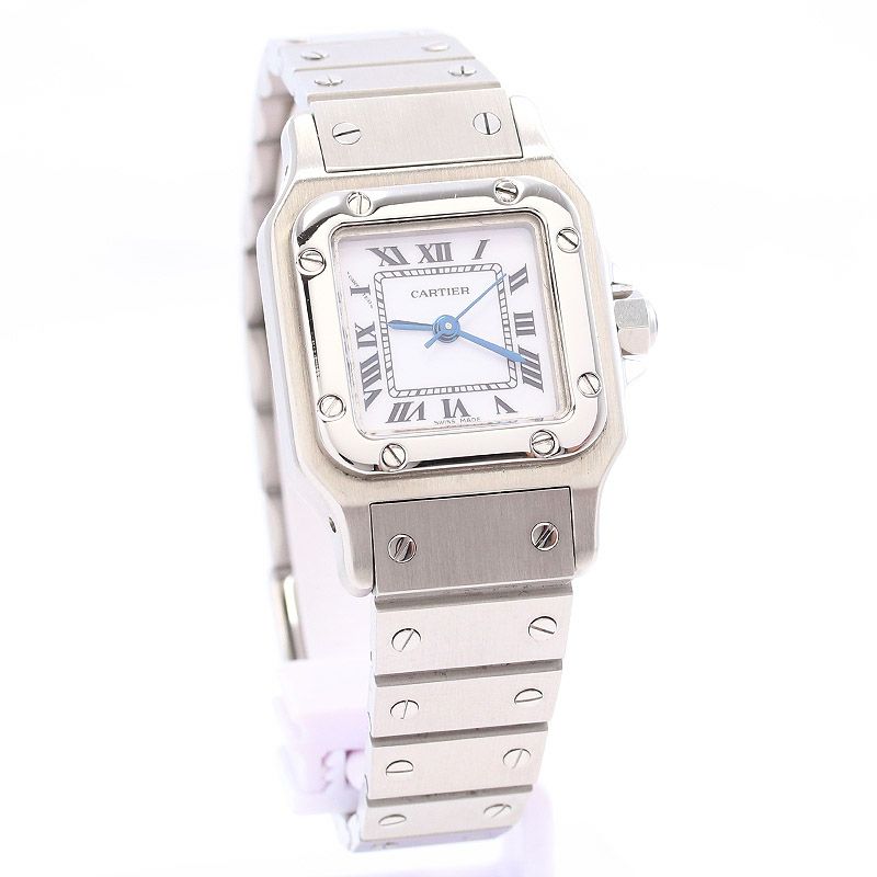 中古】CARTIER SANTOS CARREE SMALL MODEL / SANTOS GALBEE