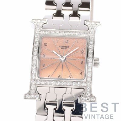 ジャンク品　HERMES 型時計ヘッド デッドストック級 エルメス 手巻き アンティーク 18K/750