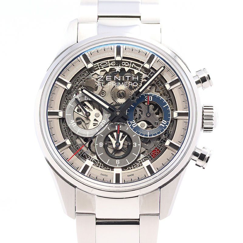 【中古】ZENITH CHRONOMASTER EL PRIMERO FULL OPEN 38MM ゼニス クロノマスター エル・プリメロ フルオープン 38MM 03.2153.400/78.M2150