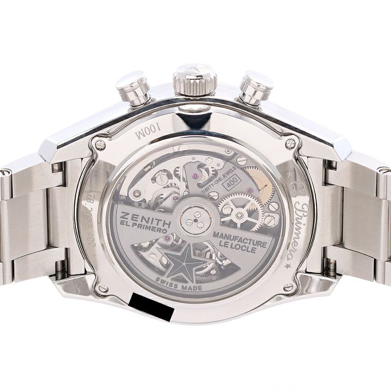 【中古】ZENITH CHRONOMASTER EL PRIMERO FULL OPEN 38MM ゼニス クロノマスター エル・プリメロ フルオープン 38MM 03.2153.400/78.M2150