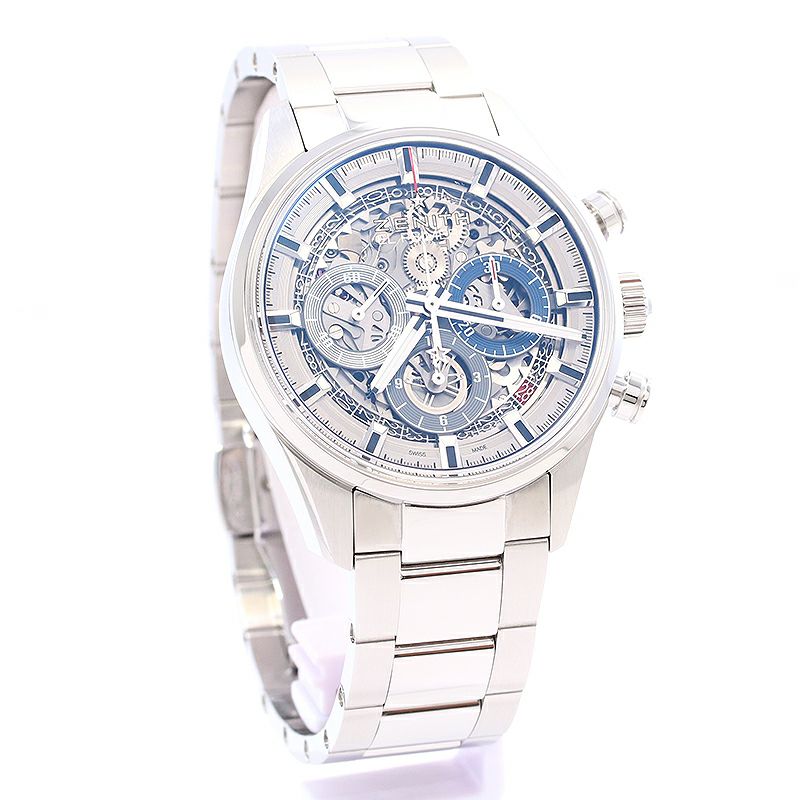 【中古】ZENITH CHRONOMASTER EL PRIMERO FULL OPEN 38MM ゼニス クロノマスター エル・プリメロ フルオープン 38MM 03.2153.400/78.M2150