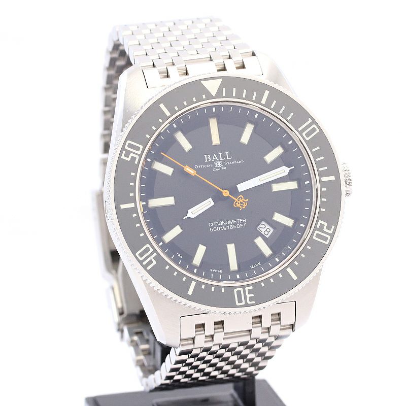 【中古】BALL WATCH ENGINEER MASTER II SKINDIVER II <br>ボール・ウォッチ エンジニアマスターII スキンダイバーII <br>DM3108A-SCJ-BK