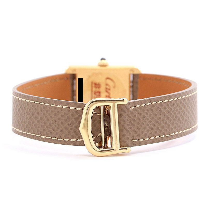 【中古】CARTIER MUST TANK SMALL MODEL VERMEIL <br>カルティエ マストタンクSM ヴェルメイユ <br>W1003154