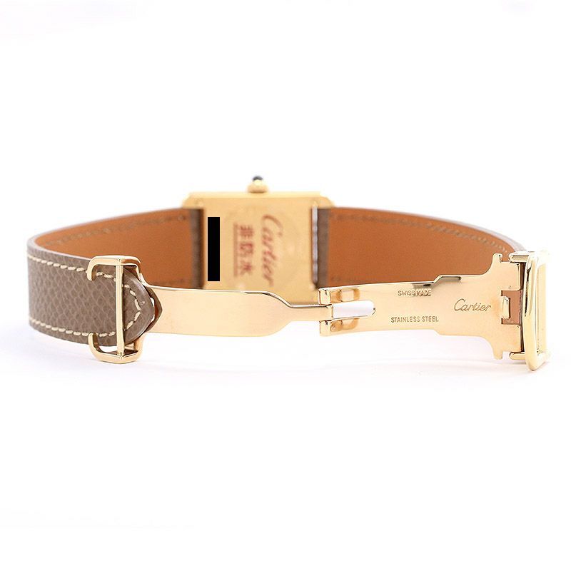 【中古】CARTIER MUST TANK SMALL MODEL VERMEIL <br>カルティエ マストタンクSM ヴェルメイユ <br>W1003154