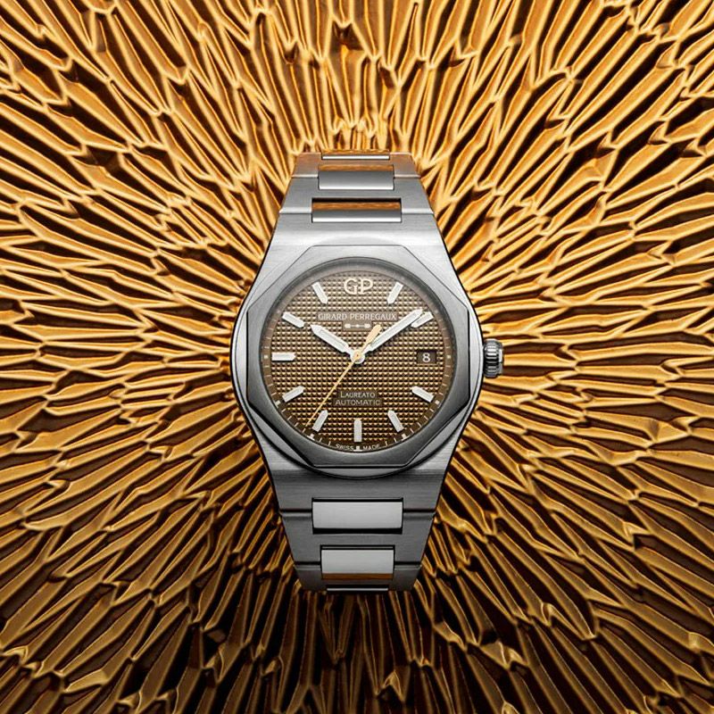 ジラール・ペルゴ ロレアート 38mm コッパー 81005-11-3154-1CM