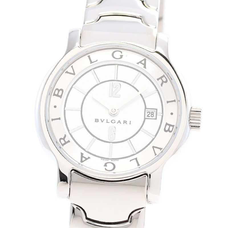 【中古】BVLGARI SOLO TEMPO <br>ブルガリ ソロテンポ <br>ST29WSSD(ST29S)