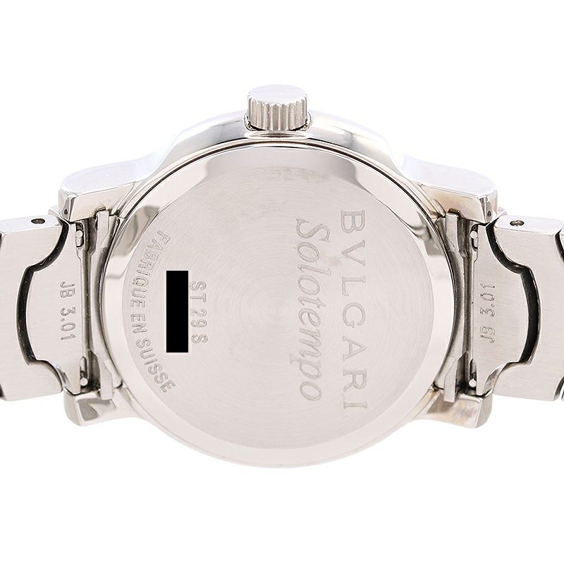 【中古】BVLGARI SOLO TEMPO <br>ブルガリ ソロテンポ <br>ST29WSSD(ST29S)