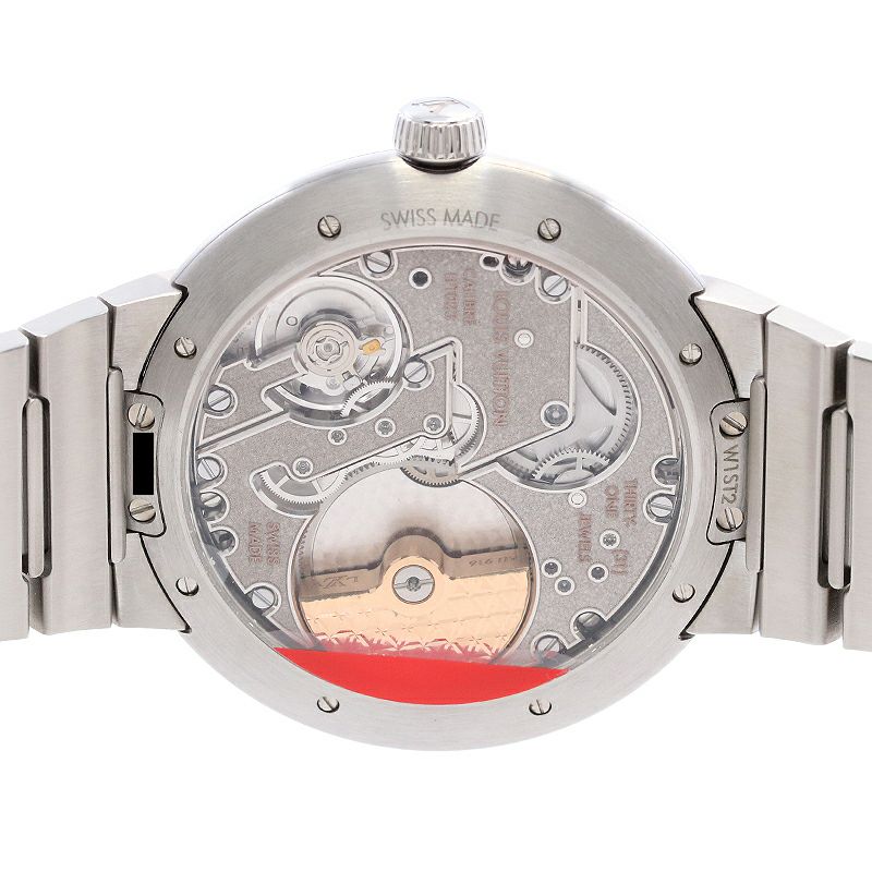 LOUIS VUITTON ルイヴィトン 時計 タンブール tambour 白
