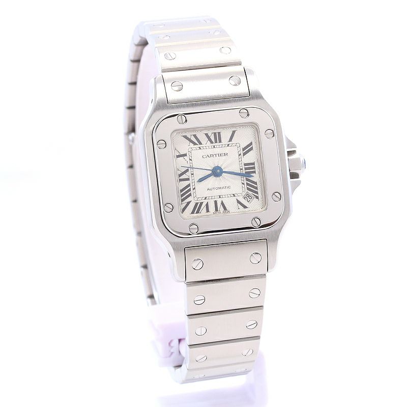 中古】CARTIER SANTOS GALBEE SMALL MODEL カルティエ サントスガルベ  