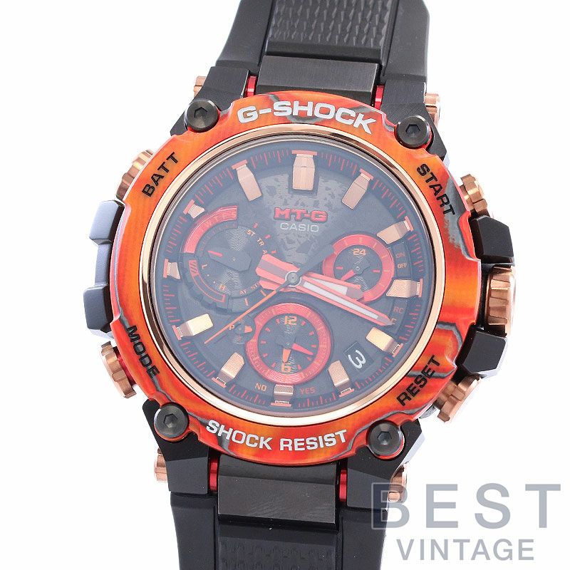 【中古】CASIO G-SHOCK 40TH ANNIVERSARY FLARE RED カシオ Gショック 40周年記念モデル フレアレッド  MTG-B3000FR-1AJR｜ヴィンテージブランド｜時計・腕時計の通販サイトBEST ISHIDA（正規・中古販売店）