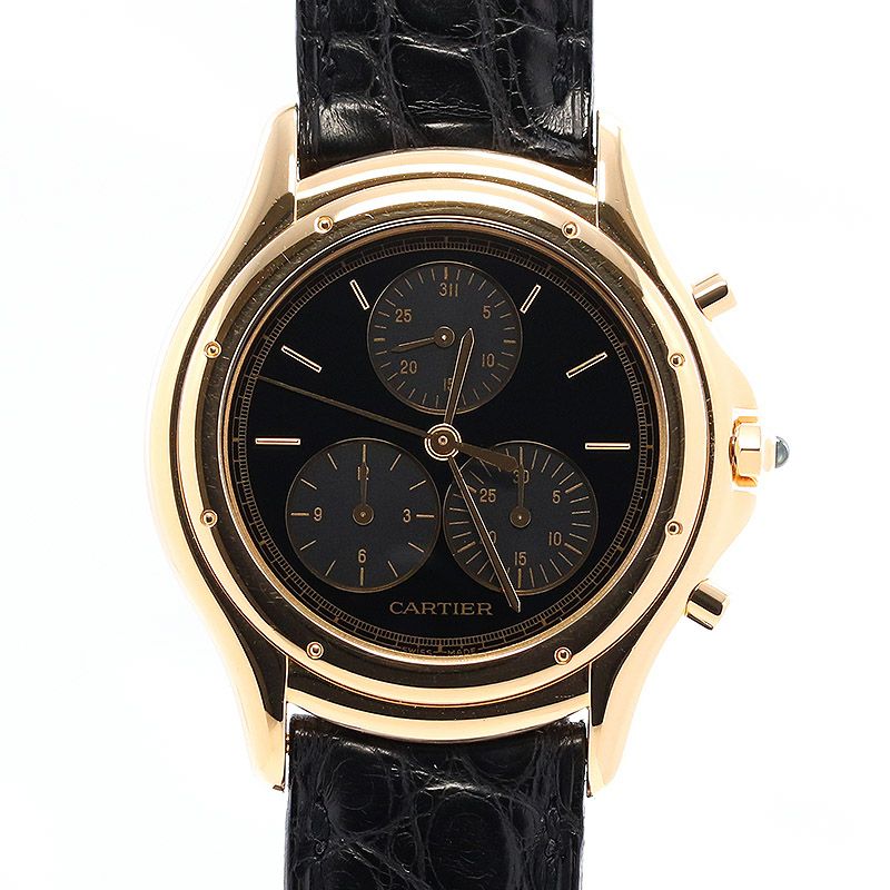 中古】CARTIER PANTHER COUGAR LARGE MODEL CHRONO REFLEX カルティエ パンテール クーガーLM  クロノリフレックス W3500851｜ヴィンテージブランド｜時計・腕時計の通販サイトBEST ISHIDA（正規・中古販売店）