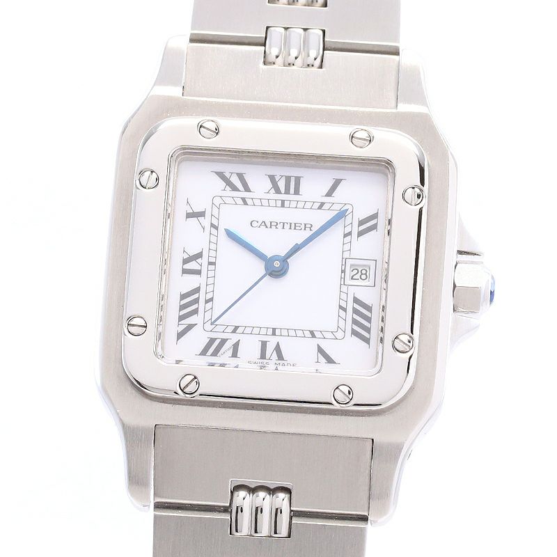 中古】CARTIER SANTOS CARREE LARGE MODEL / SANTOS GALBEE