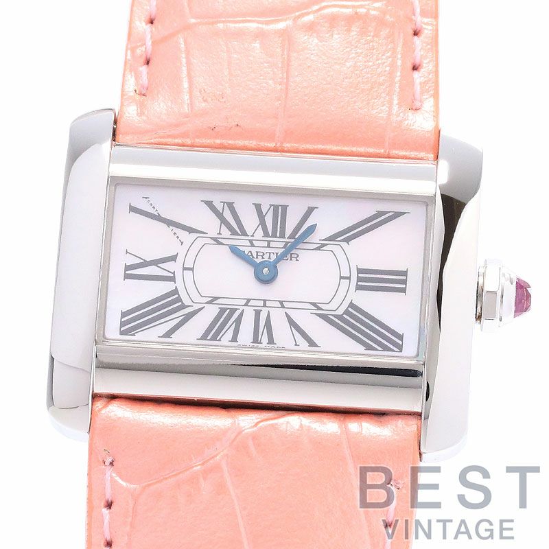【中古】CARTIER TANK DIVAN MINI <br>カルティエ タンクディヴァン ミニ <br>W6301455