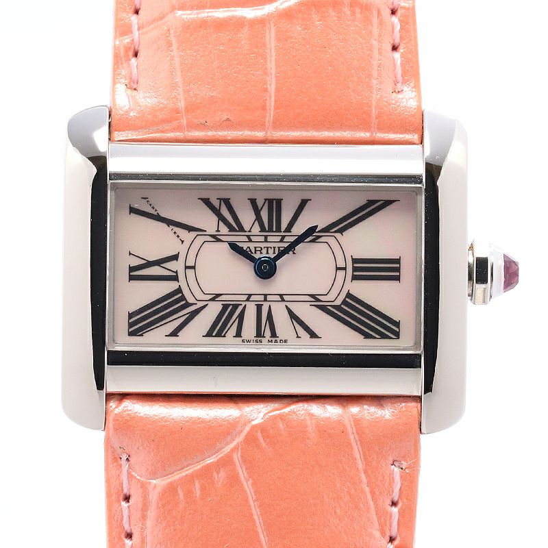 【中古】CARTIER TANK DIVAN MINI <br>カルティエ タンクディヴァン ミニ <br>W6301455