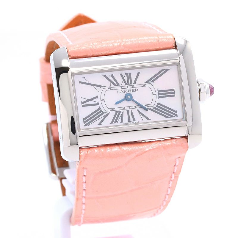【中古】CARTIER TANK DIVAN MINI <br>カルティエ タンクディヴァン ミニ <br>W6301455