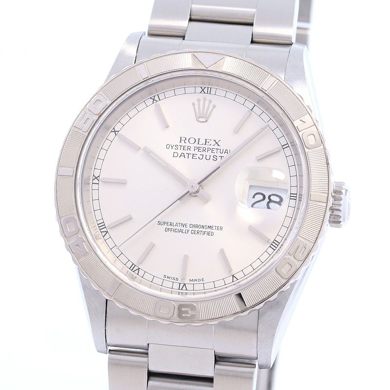 中古】ROLEX OYSTER PERPETUAL DATEJUST TURN-O-GRAPH 