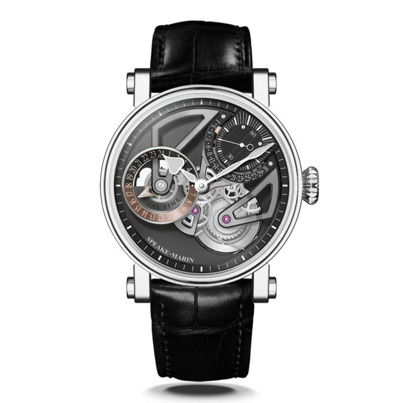 SPEAKE MARIN One & Two Openworked Dual Time スピークマリン ワン