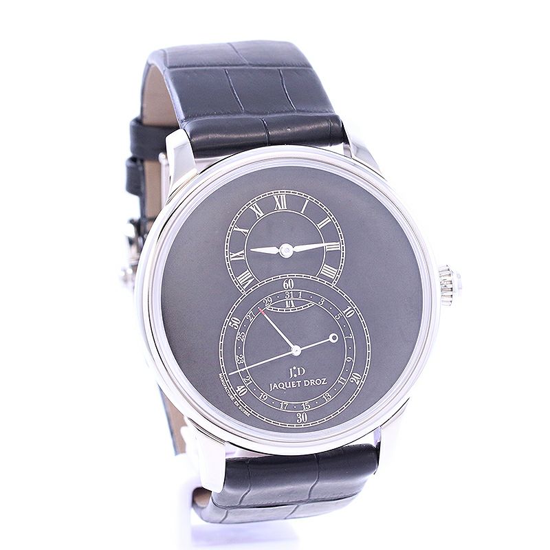 中古】JAQUET DROZ GRANDE SECONDE QUANTIEME BLACK TECH ジャケ 