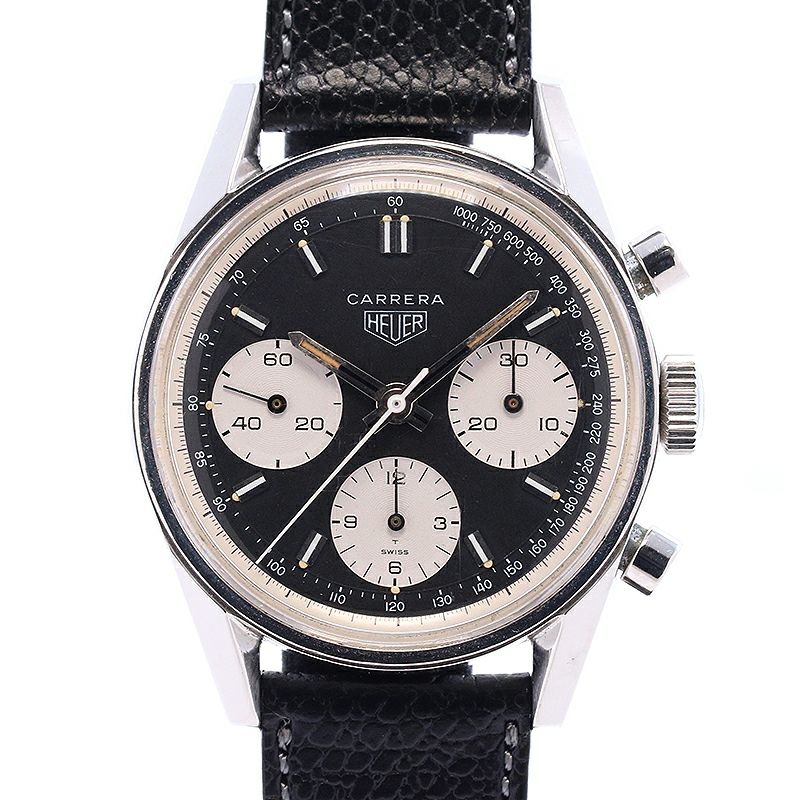 【中古】TAG HEUER HEUER CARRERA CHRONOGRAPH <br>タグ・ホイヤー ホイヤー カレラ クロノグラフ <br>2447NST